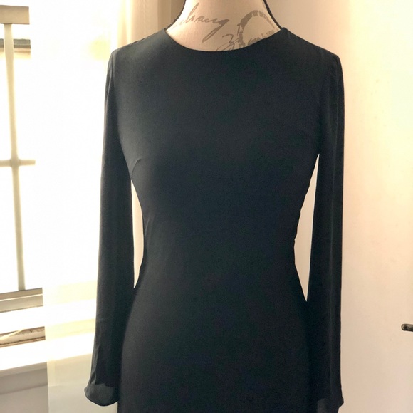 Express Little Black Dress with Back Out - Picture 2 of 3
